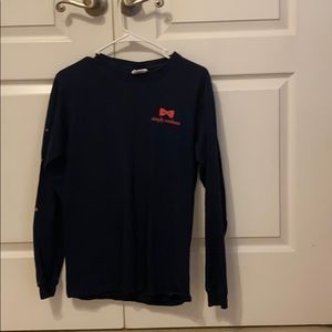 Gold and blue simply southern long sleeve